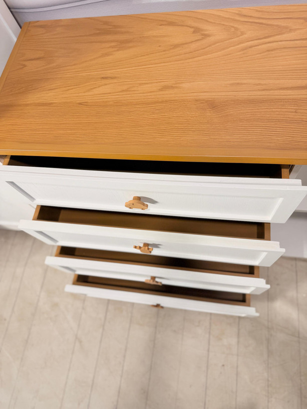 سرویس تمام چوب راش و بلوط رنگ شده اورتان